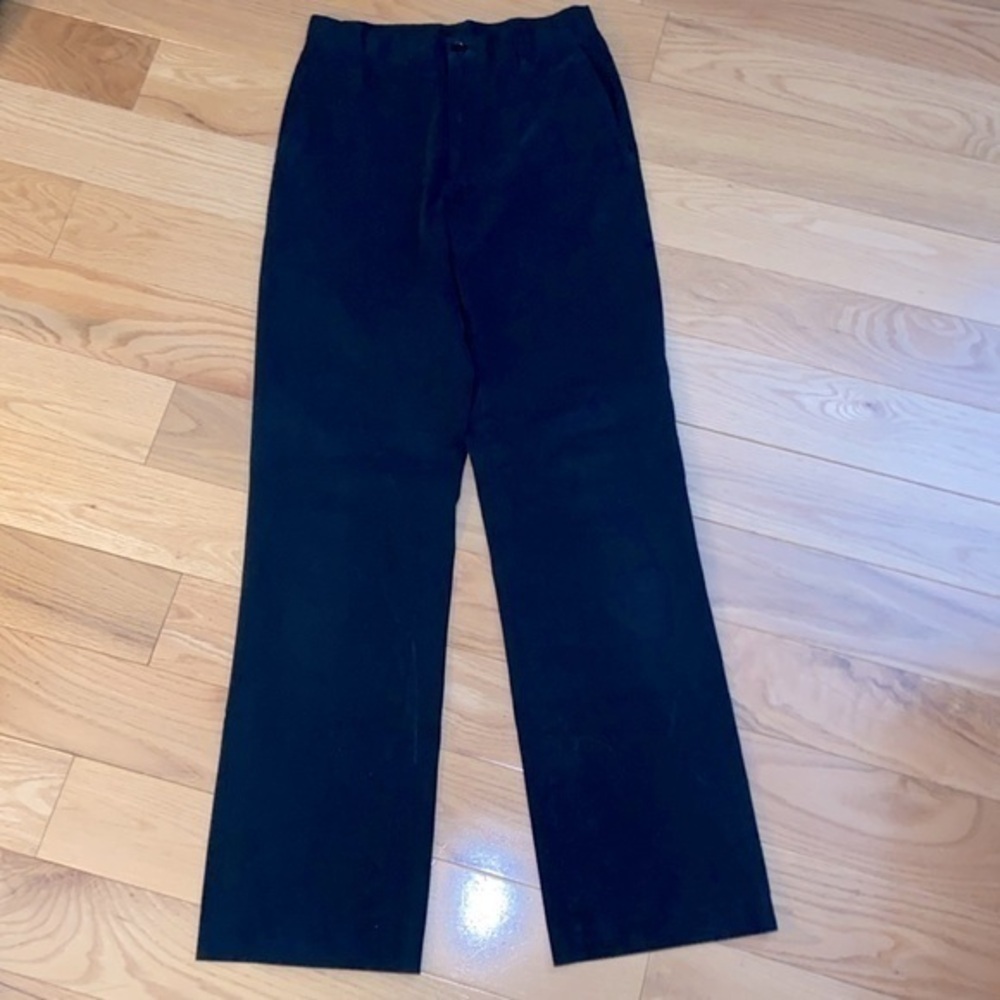United Colors of Benetton Black Poly Pant, velvety feel, euro size 44 (US8)